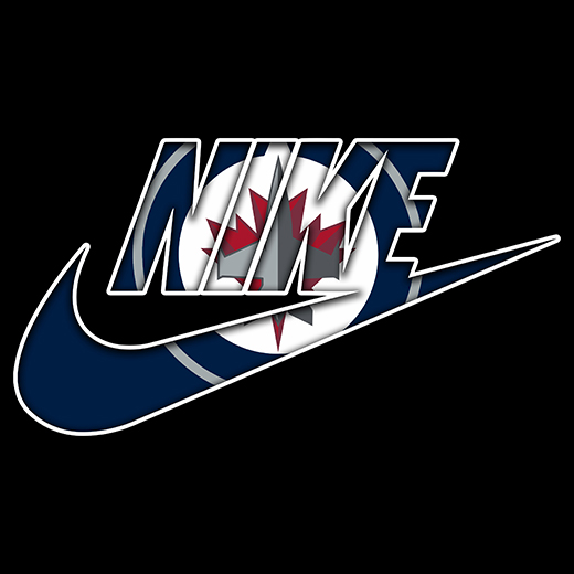 Winnipeg Jets Nike logo vinyl decal